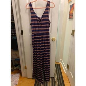 Navy jumper Jumpsuit XXL NWT Sleeveless Open Back